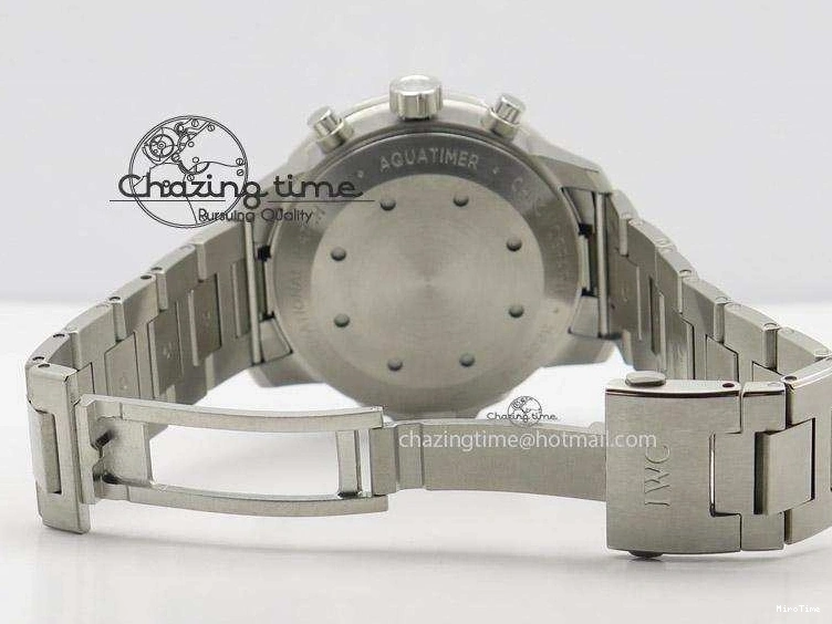 MIROTIME 0520 Classic Aquatimer Chrono IW376803 V6F 1:1 Best Edition Black Dial On SS Bracelet A 7361